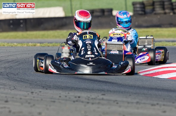 IAME Series Benelux: Un nouveau podium pour Louis Baziret en Junior
