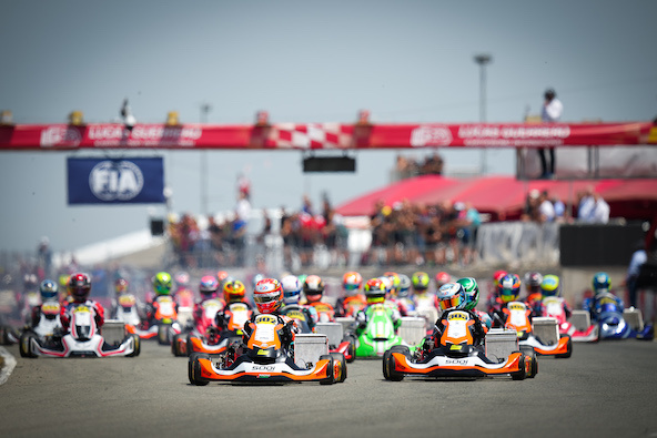 Europe KZ2 Valencia: 2 Sodi-TM du team CPB Sport sur le podium
