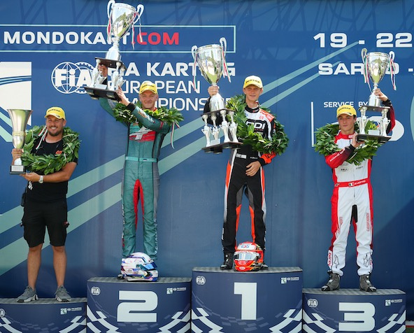 CPB Sport, une équipe française sur le podium KZ2 à défaut de pilote; Arthur Poulain dans le top-10