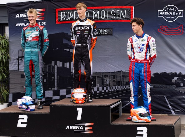 Mülsen: Un nouveau circuit pour la FIA Karting, sur lequel Emilien Denner et Arthur Poulain sont déjà montés sur le podium