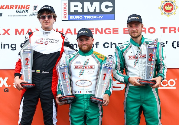 Retour sur le Rotax Euro Trophy à Genk, avec un nouveau succès pour Picot