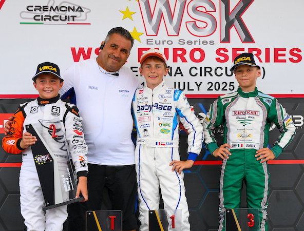 WSK Euro Series / Cremona: Superbe victoire de Stan Fagot Ratajski en Mini
