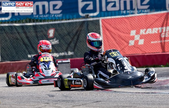 IAME Series Benelux: Louis Baziret déjà Champion en X30 Junior avant le final !