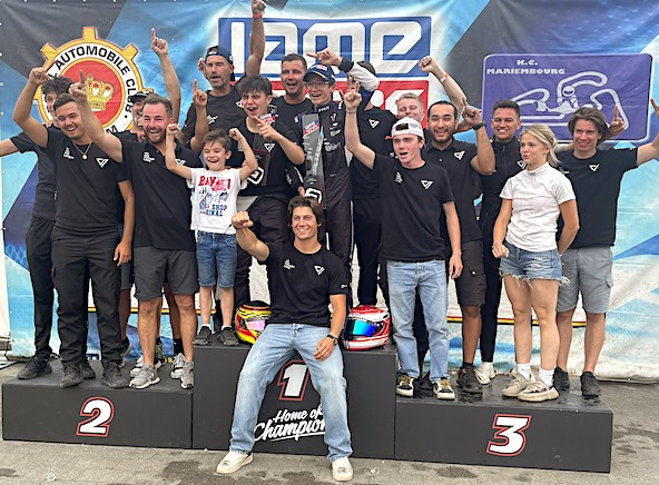 Nouveau succès de Baziret, Genk à venir, annulation: les news de la IAME Series Benelux