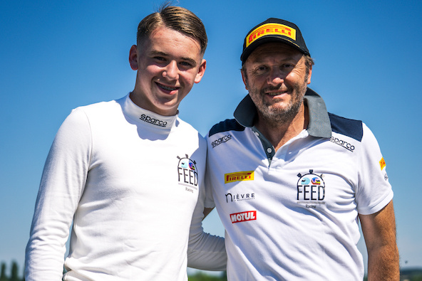 Vainqueur du Trophée Feed Racing / Kart Mag 2024, Matthéo Dauvergne reste en lice au Volant F4