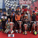 IAME Series France (partie 1, Mini 60, S125 Junior et KA100): Les titres sont distribués