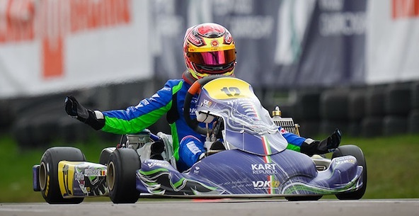 Le Belge Thibaut Ramaekers Champion du Monde OK en Suède