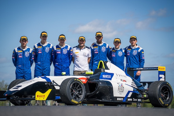 Les 2 derniers vainqueurs du Trophée Feed Racing-Kartmag en finale du Volant F4