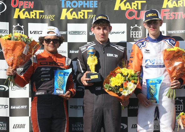 Trophée Vega: Cezar Rodina, meilleur pilote Senior de la saison Kart Mag en 2025