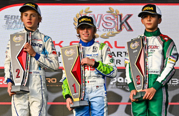 WSK Final Cup: Stan Ratajski finit par une 2e place et le titre de vice-Champion en Mini 60