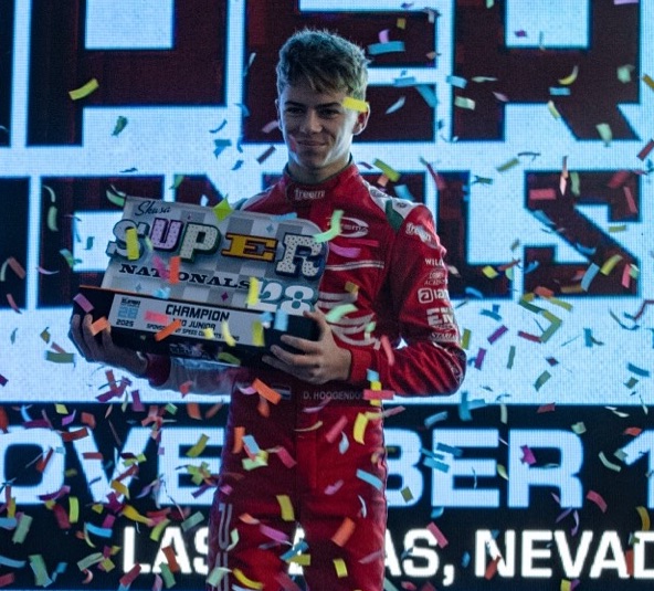 Le Néerlandais Dean Hoogendoorn, vainqueur en X30 Junior