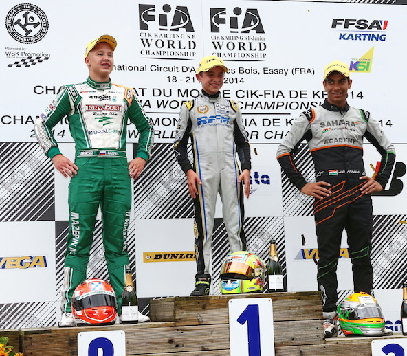 Lando Norris désormais double Champion du Monde: Karting en 2014, F1 en 2025