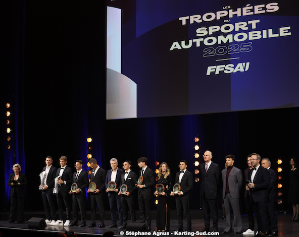 Les kartmen mis à l’honneur à la soirée des trophées de la FFSA