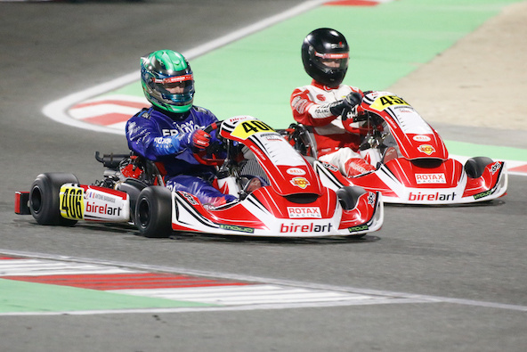 Team France à Bahreïn: Antoine Barbaroux frôle le podium en Rotax DD2