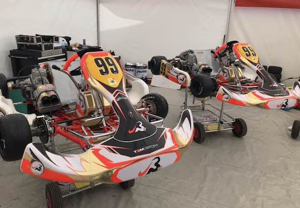 La famille Bianchi a créé la marque de châssis JB17 en hommage à Jules