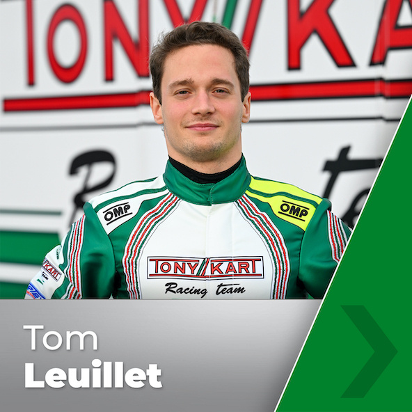 Leuillet, Pradier, Poujol, Canal et Beretta Dugat: 5 Français dans le team officiel Tony Kart en 2026