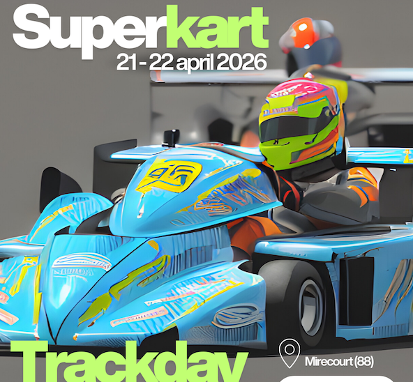 Track Day en Superkart en avril sur le circuit auto-moto de Mirecourt