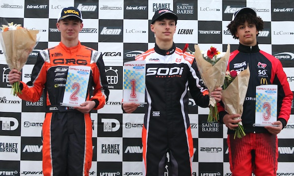 Open Kart Mag à Salbris: Grégoire Schneider crée la surprise en Senior IAME