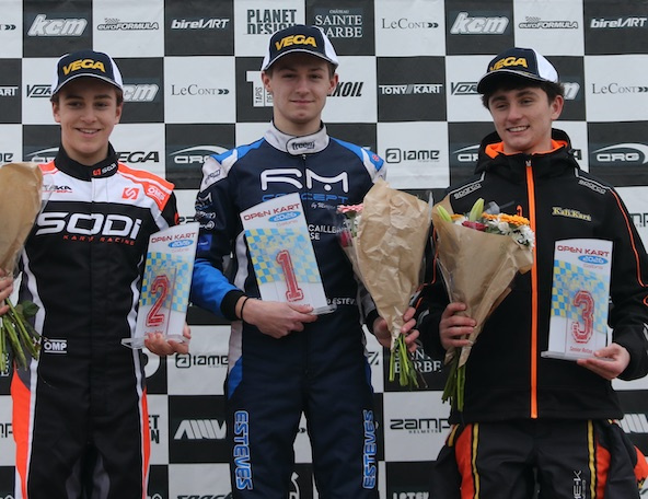 Open Kart Mag à Salbris: Pablo Esteves s’envole vers la victoire en Senior Rotax