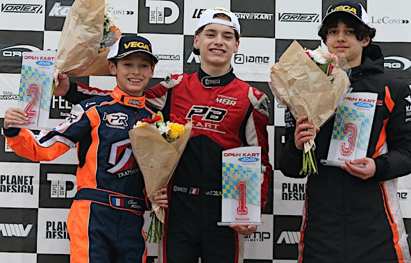 Open Kart Mag à Salbris: Un grand jour pour Nino Delaunay, dominateur de la finale en Nationale