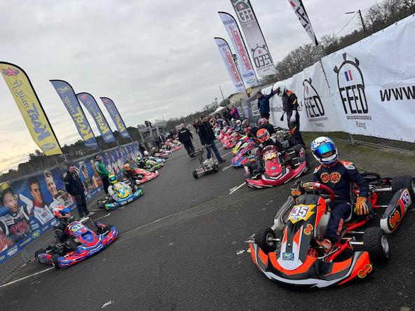 Open Kart Mag 2026 à Salbris: Le résultat des manches de qualification