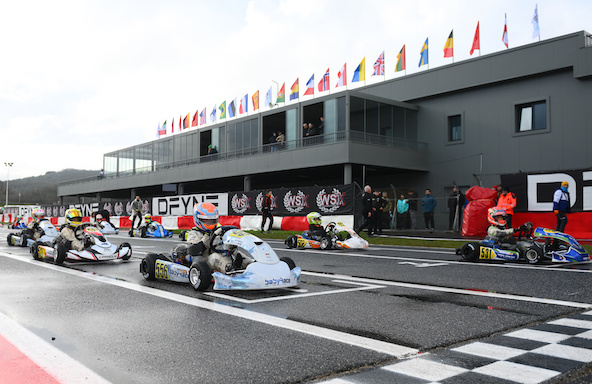 WSK Euro Series à Viterbo: Isaac El Haouti au pied du podium en Mini U10