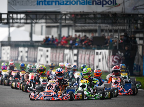WSK Super Master Series à Sarno: Encore un excellent résultat en OK pour Luka Scelles