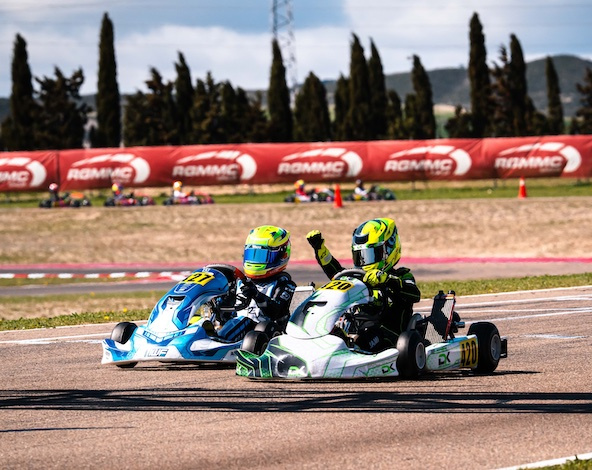 IAME Euro Series à Zuera: L’anecdote