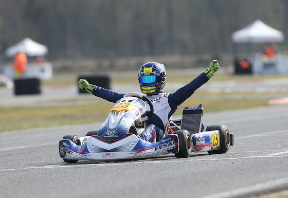 Le 1er round du Championnat de France Junior 2026 à Salbris pour Bruno Matrullo
