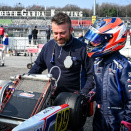 Le Français Mattis Brageot sur le podium du Trophée Andrea Margutti, comme Davide Fore