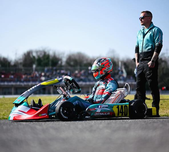 Top-5 pour Emilien Denner en WSK Super Master Series à Lonato