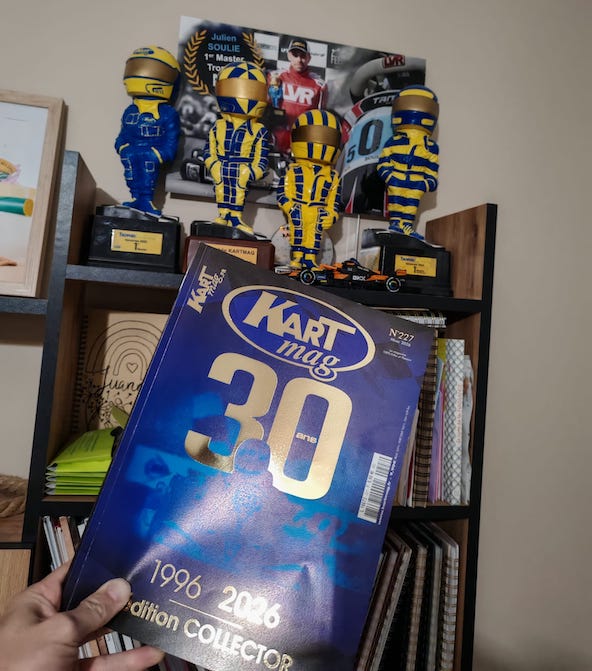 Kart Mag chez Julien Soulié, plusieurs fois vainqueur du Trophée qui porte le nom de votre magazine