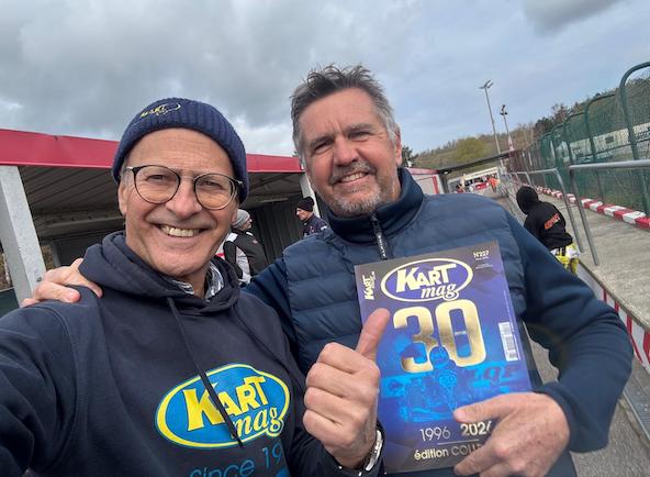 L'excellent pilote normand Bruno Miot avec Jacky Foulatier
