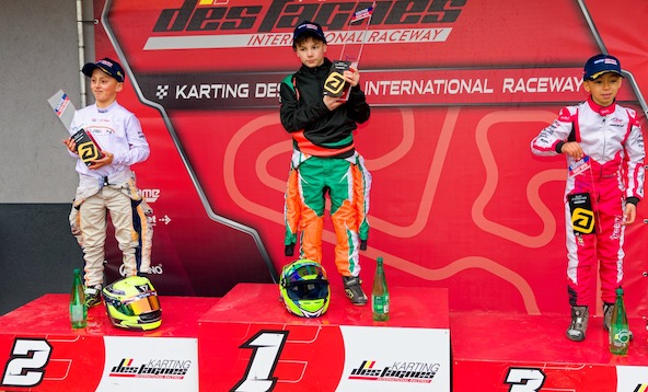 Un Français sur la 3e marche du podium en Mini