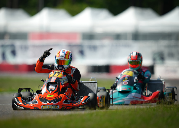 Championnat d’Europe KZ1 à Genk: Adrian Malheiro Suñe, l’invité surprise de l’ouverture en Belgique