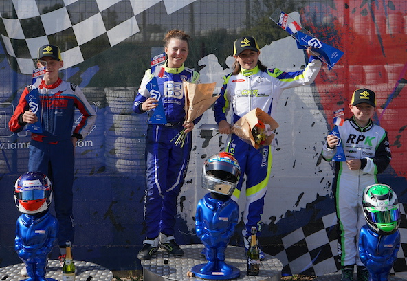 IAME France / KA100-140: Une finale animée qui sourit à Lény Lataste