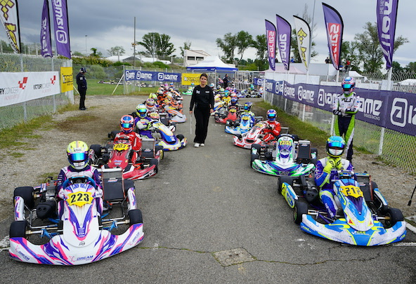 IAME France / X30 Senior: Matéo Rivals gagne face à une forte opposition à Valence