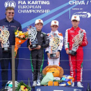 Victoire de Miron Lorente devant Nuvolini en OK-Junior à Valencia, Green toujours leader