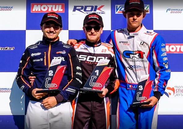 Podium Rotax DD2