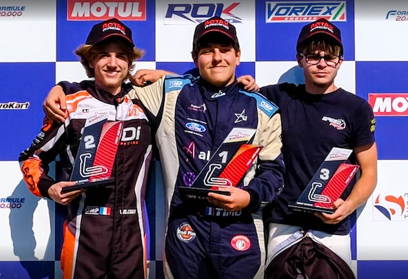 Podium Rotax Max