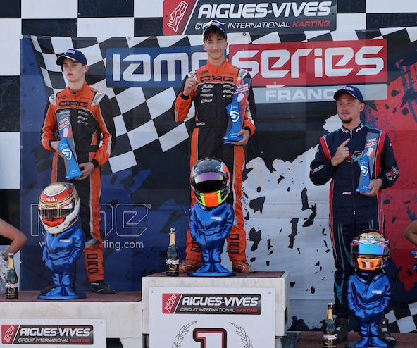 IAME France: La revanche de Jean-René Dupuy en KA100-155 à Lavelanet