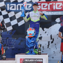IAME France: Magnifique victoire de Tim Zeppini en S125 Junior à Lavelanet