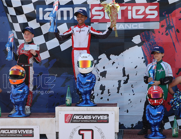 IAME France: Noah Sy récidive en Mini 60 malgré Aaron Bordanova, Roméo Poinsot s’illustre en U10