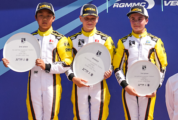 Le podium en Belgique