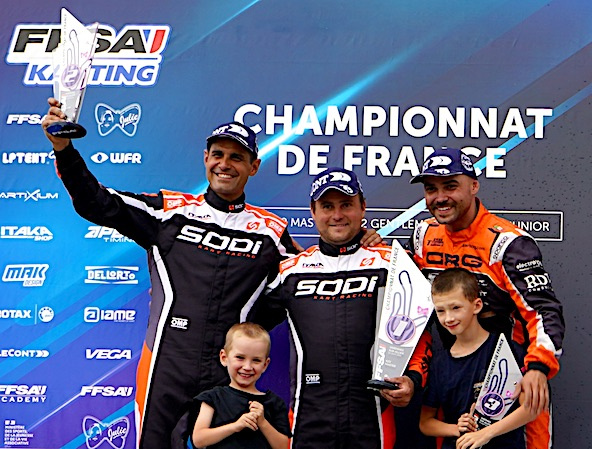Du Rotax DD2 Master au Championnat de France KZ Master, la victoire encore au rendez-vous pour Nicolas Picot à Varennes