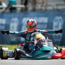 Emilien Denner domine la finale à Sarno devant Mattéo Spirgel (doublé français) et devient Champion d’Europe KZ1 !