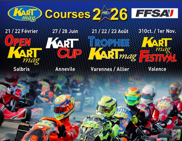 Le point sur les classements 2026 avant le Trophée Kart Mag à Varennes
