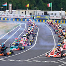 Ludovic Badey Champion de France KZ2 Gentleman à Varennes malgré Brice De Gaye