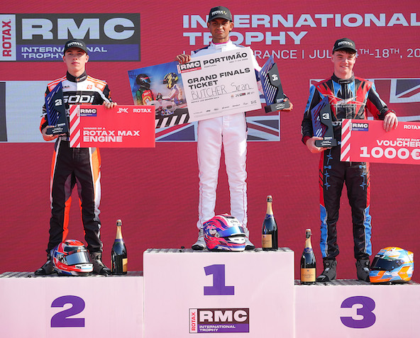 Podium Rotax Senior