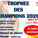 Trophée des Champions à Anneville: Catégorie Nationale maintenue, Mini 60 annulé